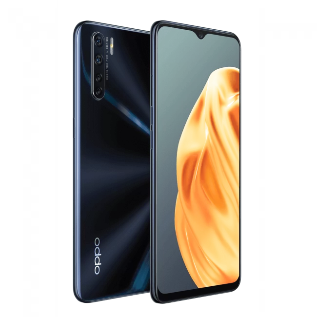 Buy Refurbished Oppo A91 (128GB) in Lightening Black